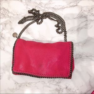 Stella McCartney pink Falabella crossbody bag